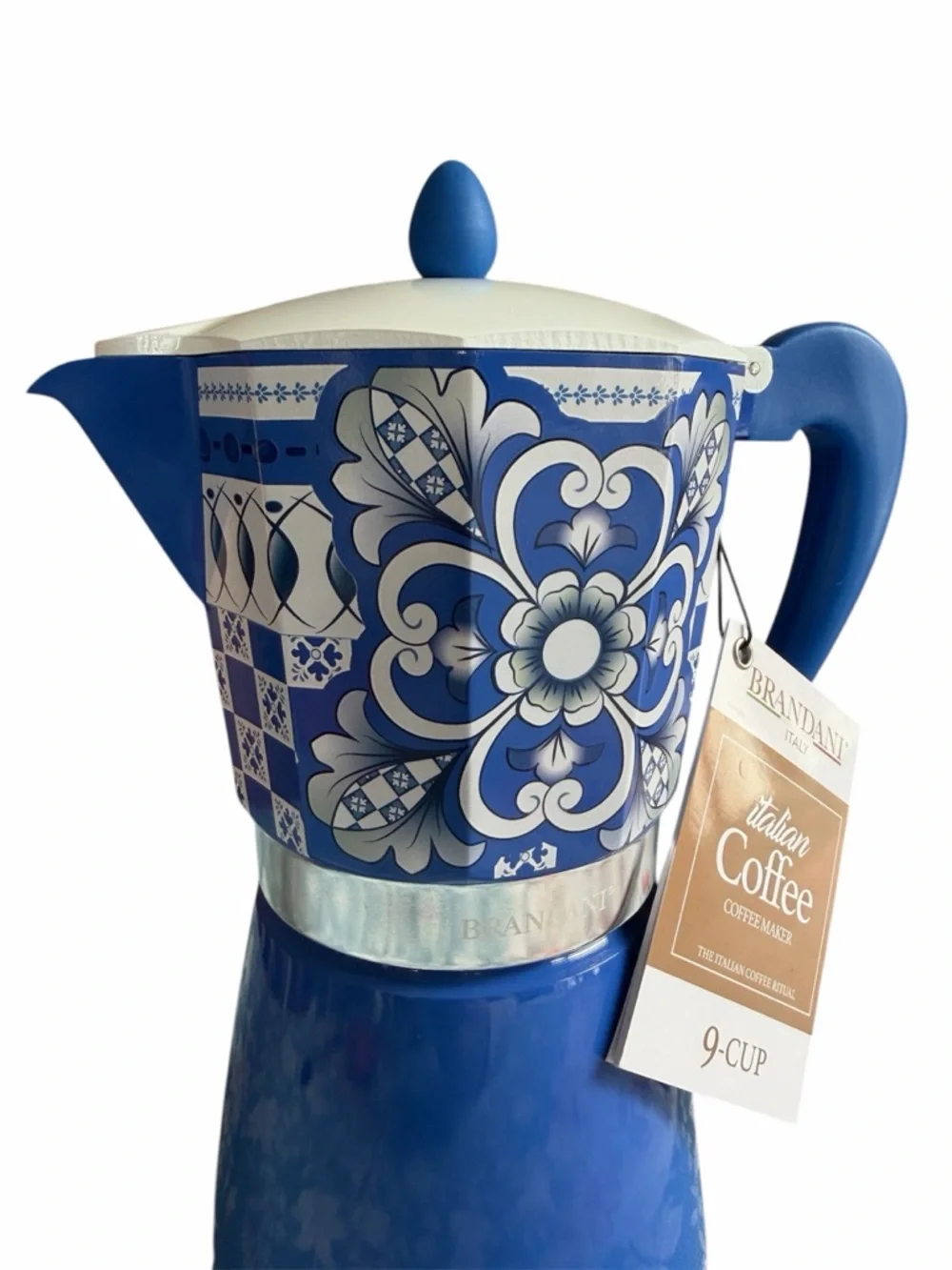 ☕️☕️☕️ BRANDANI ITALY 9 cup espresso coffee maker - Picture 4 of 7